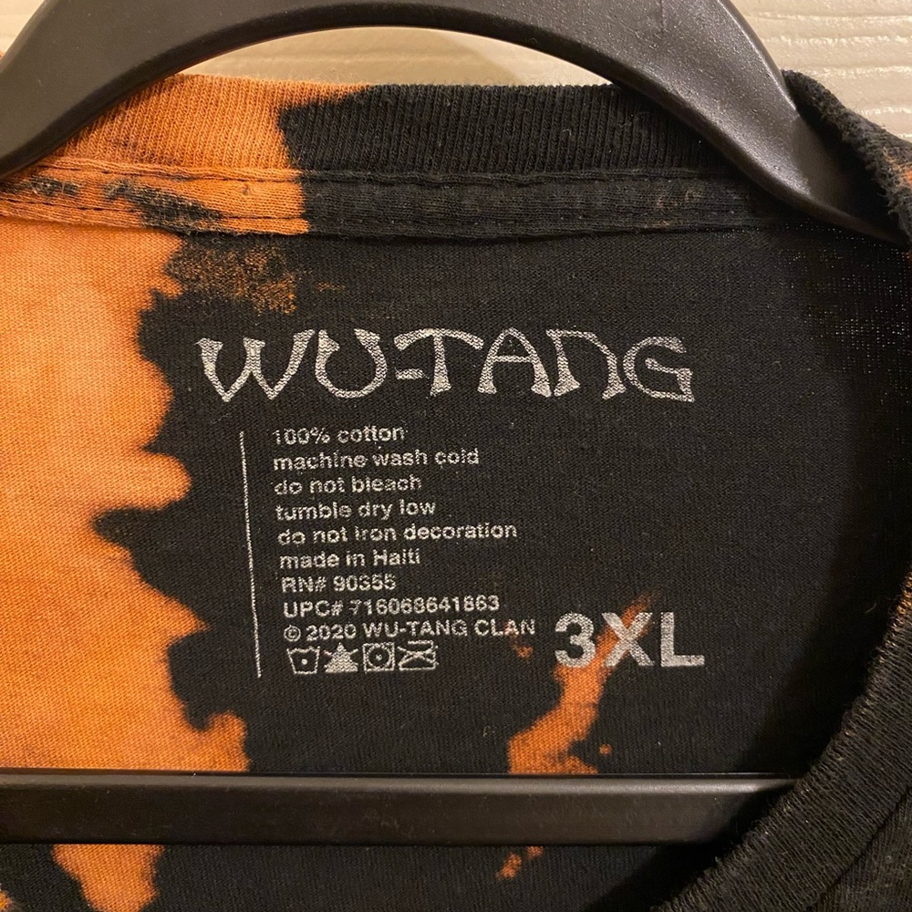 Custom (1/1) WuTang Reverse Dye Tee - Picture 4 of 5
